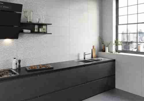 Плитка керамическая Metropol Aliza Art White 25x70